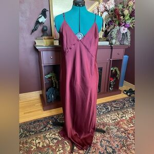 Target satin slip dress